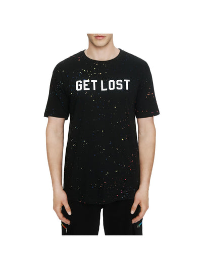 ELEVEN PARIS Mens Black T-Shirt L