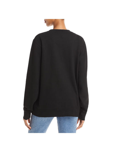 HYBRID APPAREL Womens Long Sleeve Crew Neck Sweatshirt