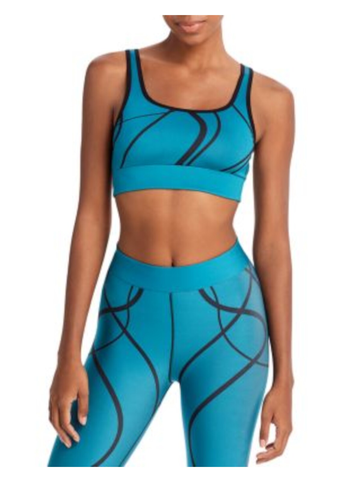 COR Intimates Teal Sports Bra M