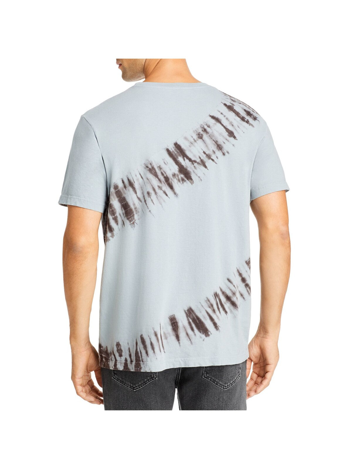 ORIGINAL PAPERBACKS Mens Portland Gray Tie Dye Classic Fit Jersey T-Shirt M