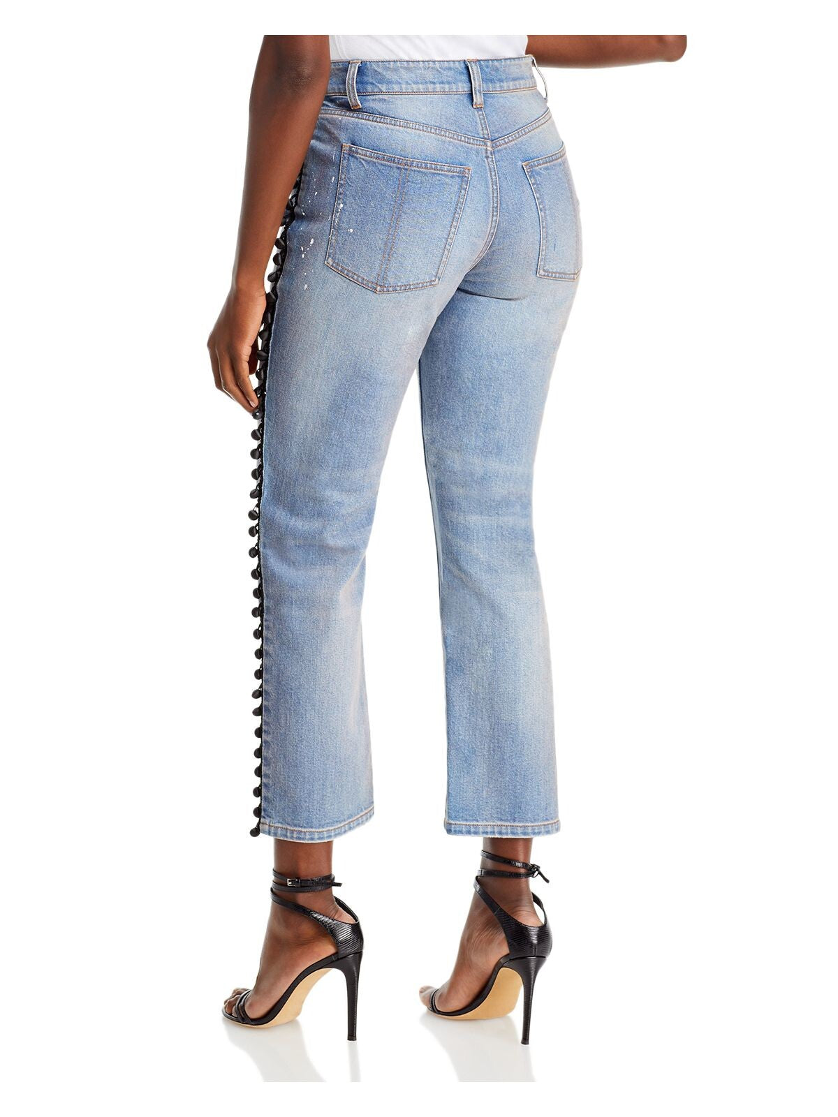 HELLESSY Womens Zippered Straight leg Jeans