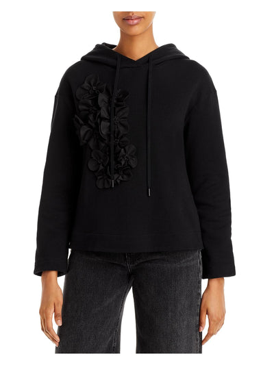 JASON WU Womens Black Sweatshirt S