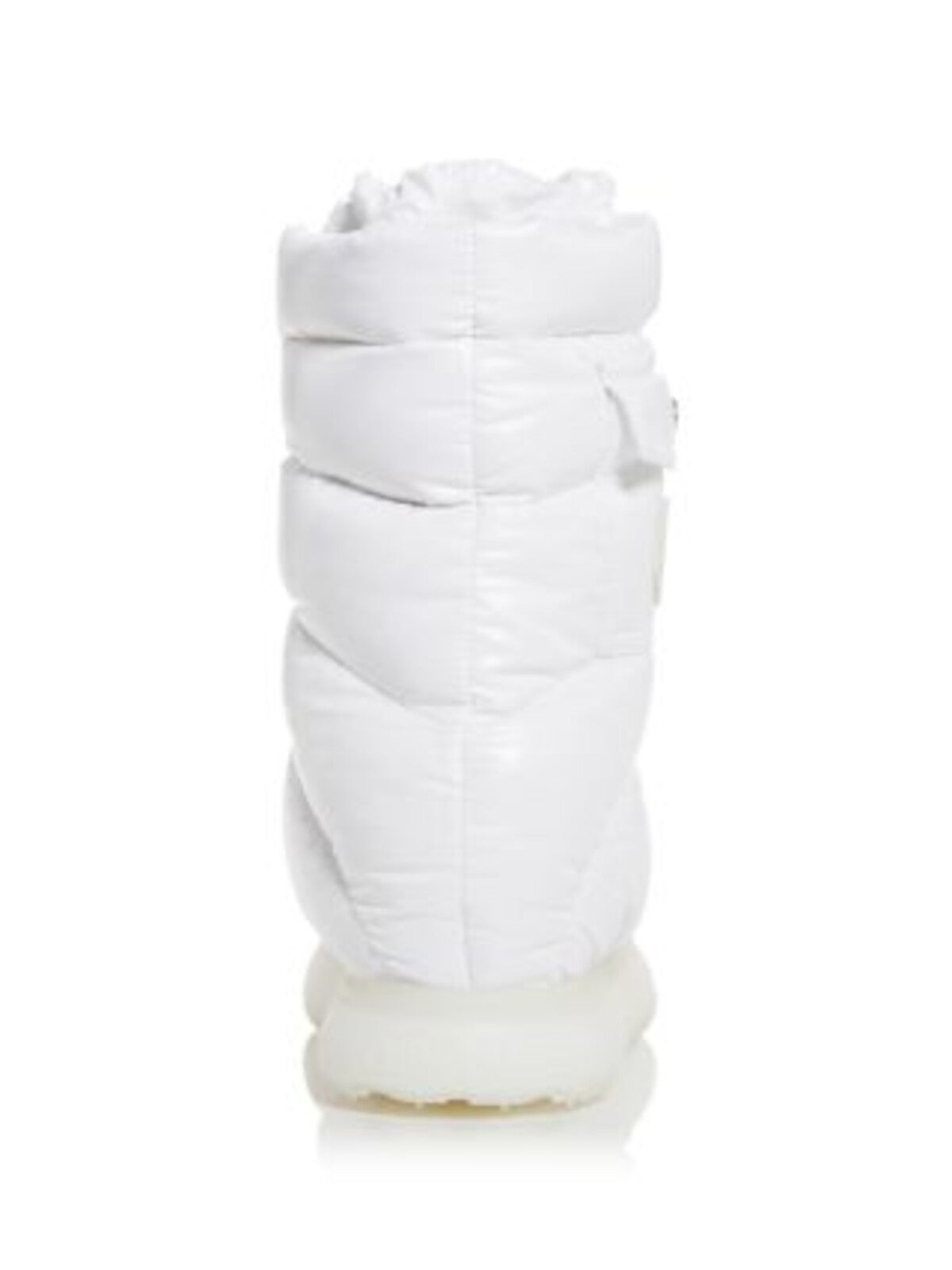 MONCLER Womens White Down-Filled Pocket Accent Padded Treaded Quilted Non-Slip Gaia Pocket Round Toe Platform Winter Boots 39