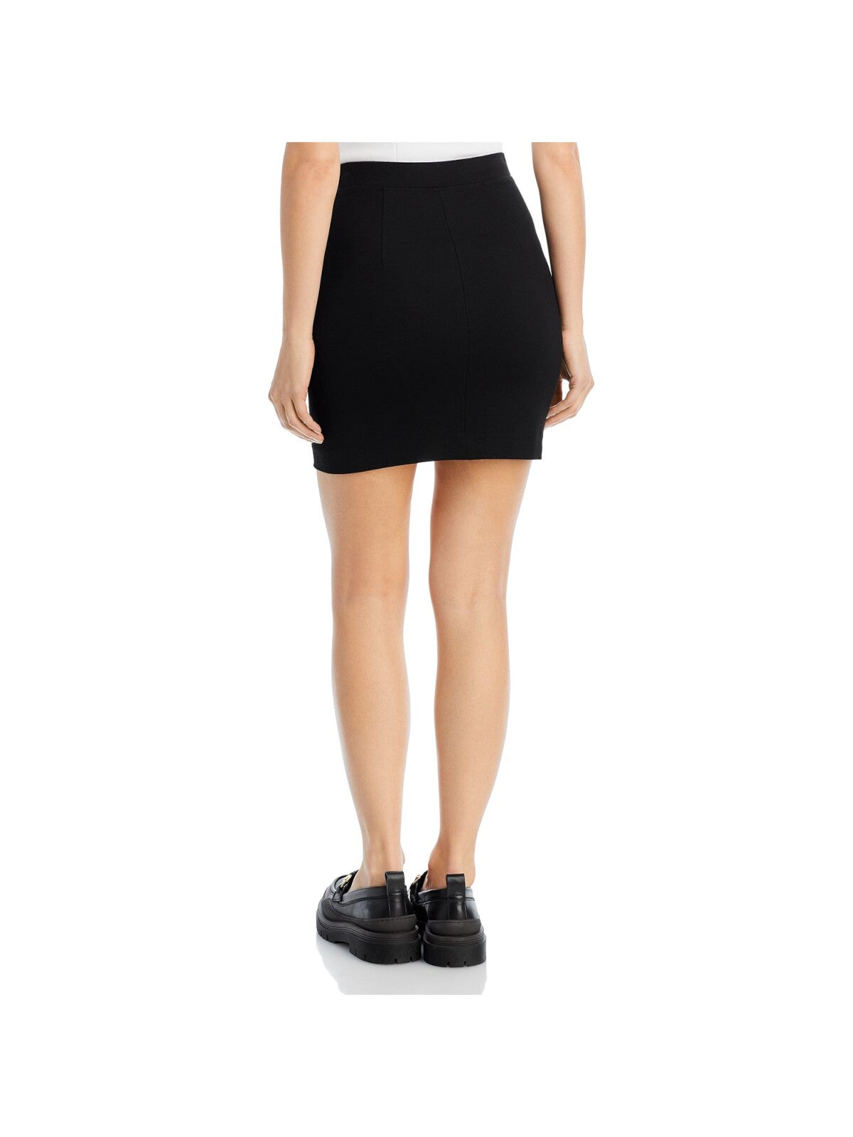 ROSETTA GETTY Womens Black Mini Pencil Skirt M