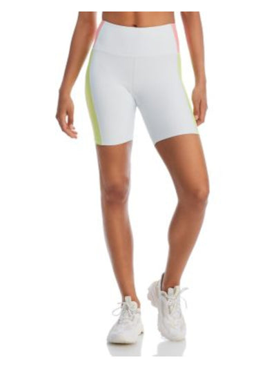 AQUA ATHLETIC Womens Medium Compression Pocketed High Waist Bike Shorts