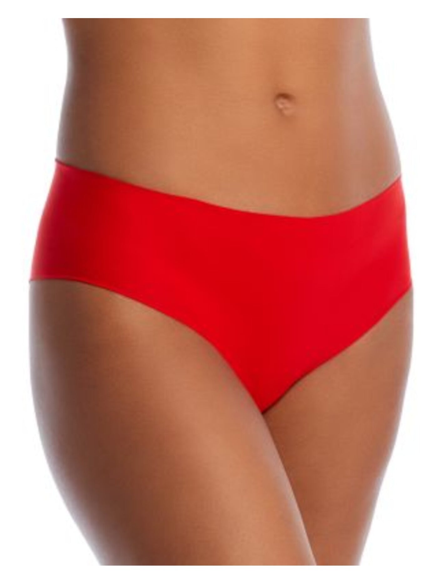 AQUA Intimates Red Nylon Stretch Hipster Underwear S