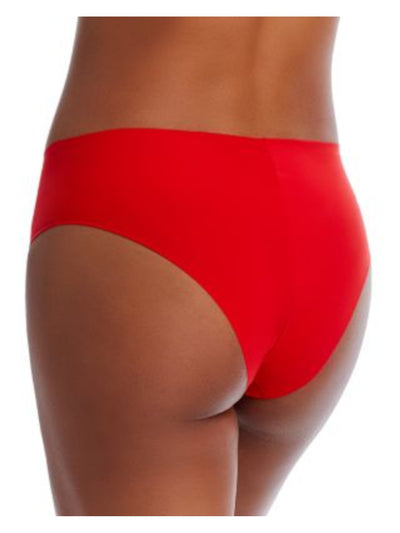 AQUA Intimates Red Nylon Stretch Hipster Underwear S