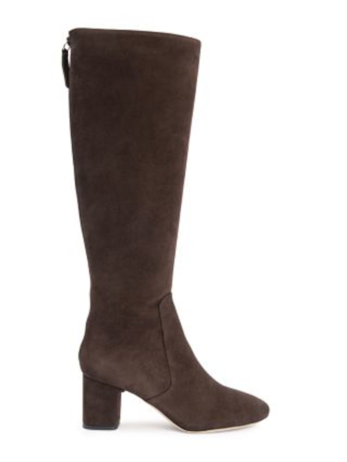 BY FAR Womens Brown Padded Miller Round Toe Block Heel Zip-Up Leather Boots Shoes 38