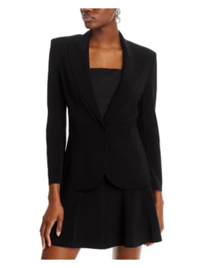 NORMAKAMALI Womens Black Wear To Work Blazer Jacket XL