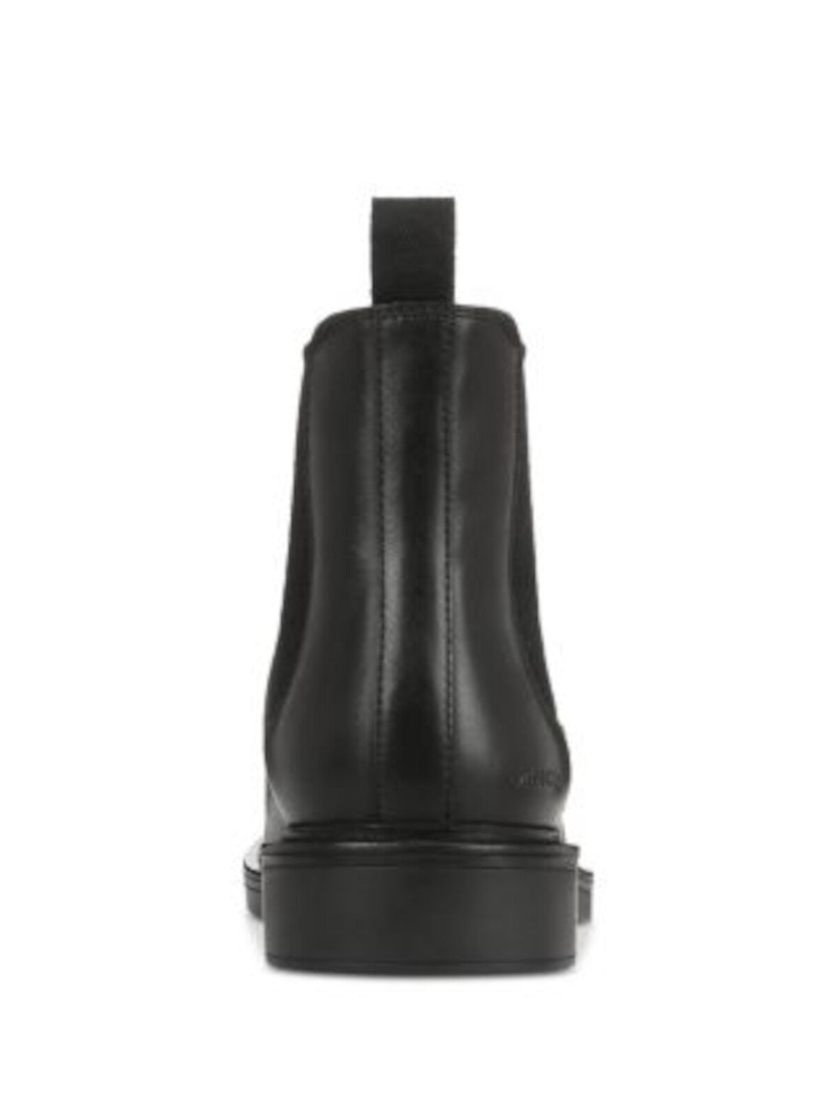 VINCE. Mens Black Heel Pull-Tab Goring Padded Erik Round Toe Block Heel Chelsea Boot 9 M