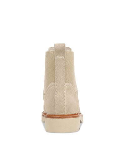 VINCE. Womens Gray Water Repellent Cushioned Back Pull-Tab Lug Sole Goring Rue Round Toe Block Heel Chelsea 11 M