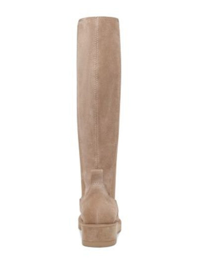 DOLCE VITA Womens Beige Heel Pull-Tab Waterproof Goring Padded Eamon H2o Round Toe Wedge Boots Shoes 8 M