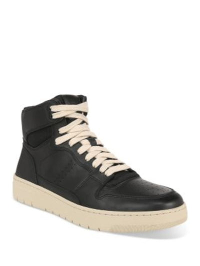 VINCE. Womens Black Logo Accents Perforated Padded Mason Round Toe Platform Lace-Up Sneakers Shoes 8.5 M