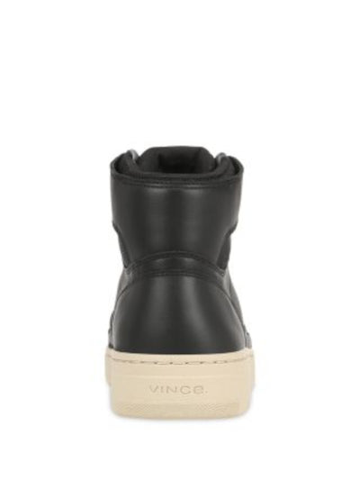 VINCE. Womens Black Logo Accents Perforated Padded Mason Round Toe Platform Lace-Up Sneakers Shoes 8.5 M