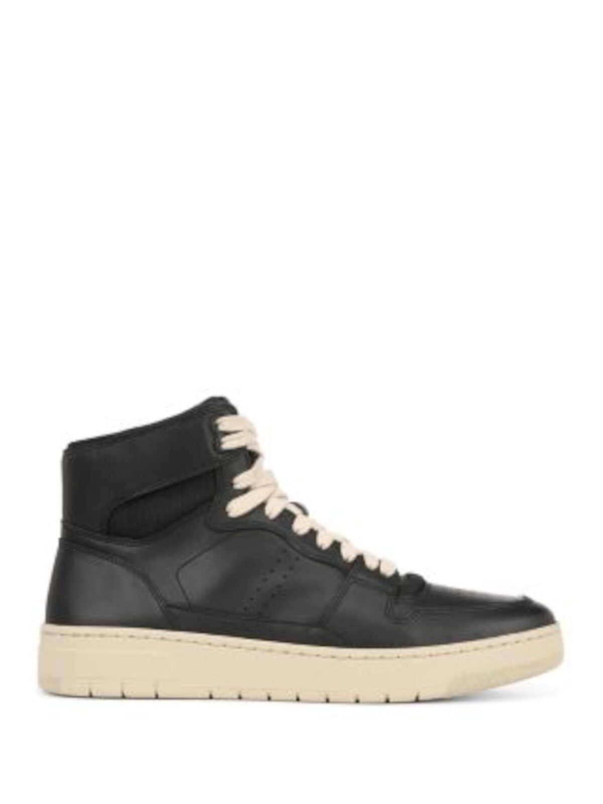 VINCE. Womens Black Logo Accents Perforated Padded Mason Round Toe Platform Lace-Up Sneakers Shoes 8.5 M