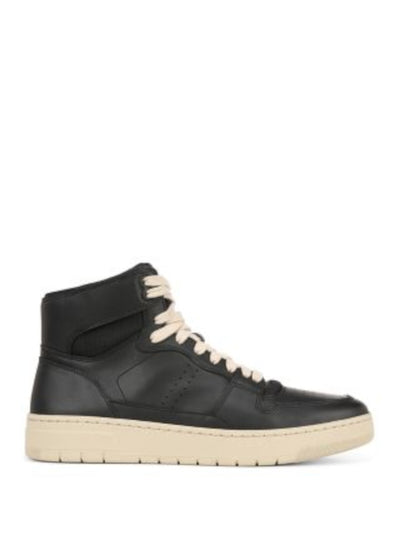 VINCE. Womens Black Logo Accents Perforated Padded Mason Round Toe Platform Lace-Up Sneakers Shoes 8.5 M