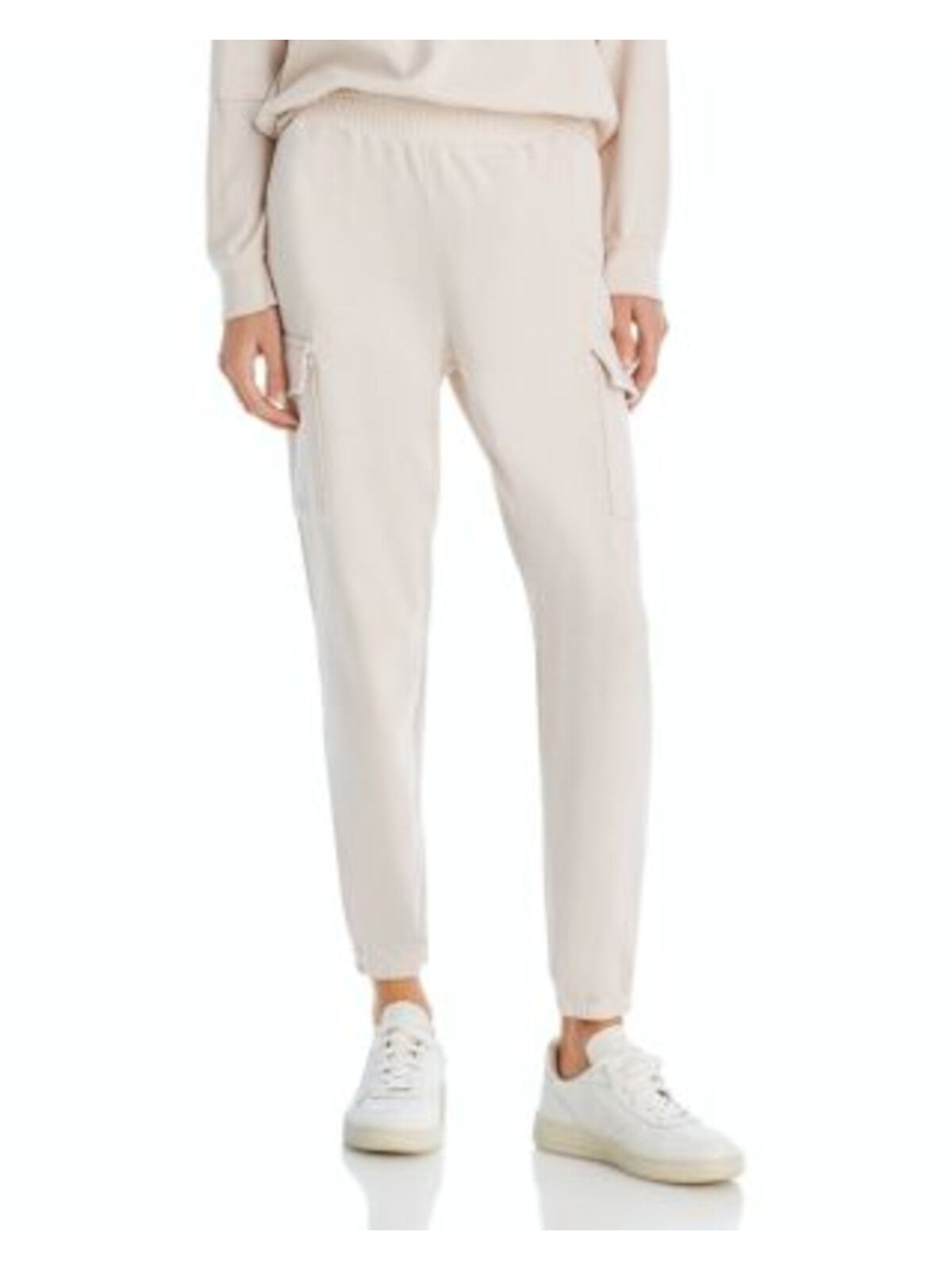 MONROW Womens Tapered-leg Elastic Cuff Pocketed Joggers Pants