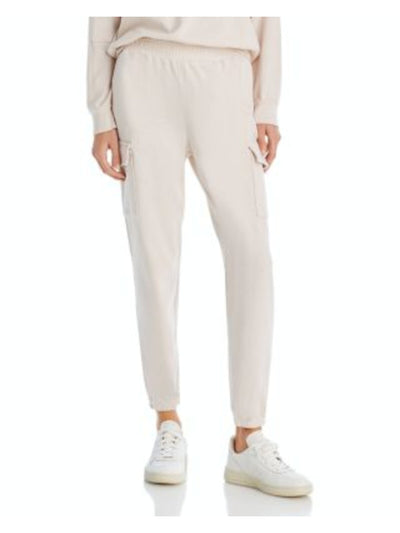 MONROW Womens Tapered-leg Elastic Cuff Pocketed Joggers Pants