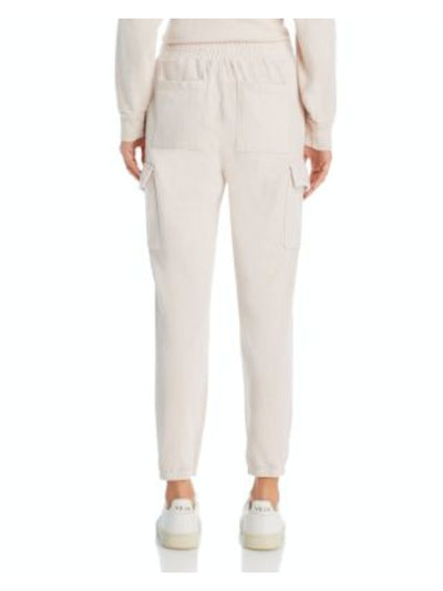 MONROW Womens Tapered-leg Elastic Cuff Pocketed Joggers Pants