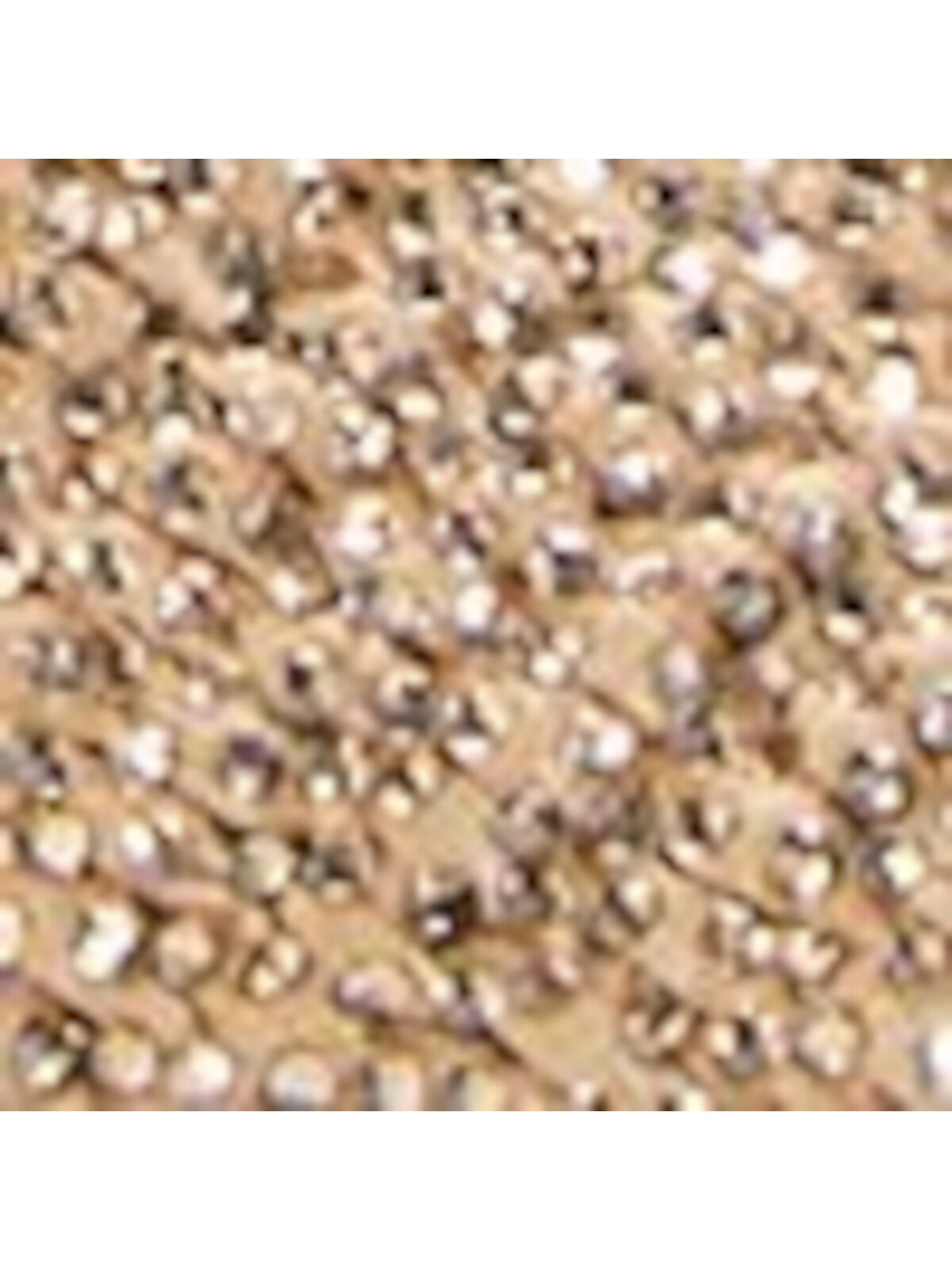 GEDEBE Womens Beige Wvoven Rhinestone Padded Cassis Open Toe Slip On Slide Sandals Shoes