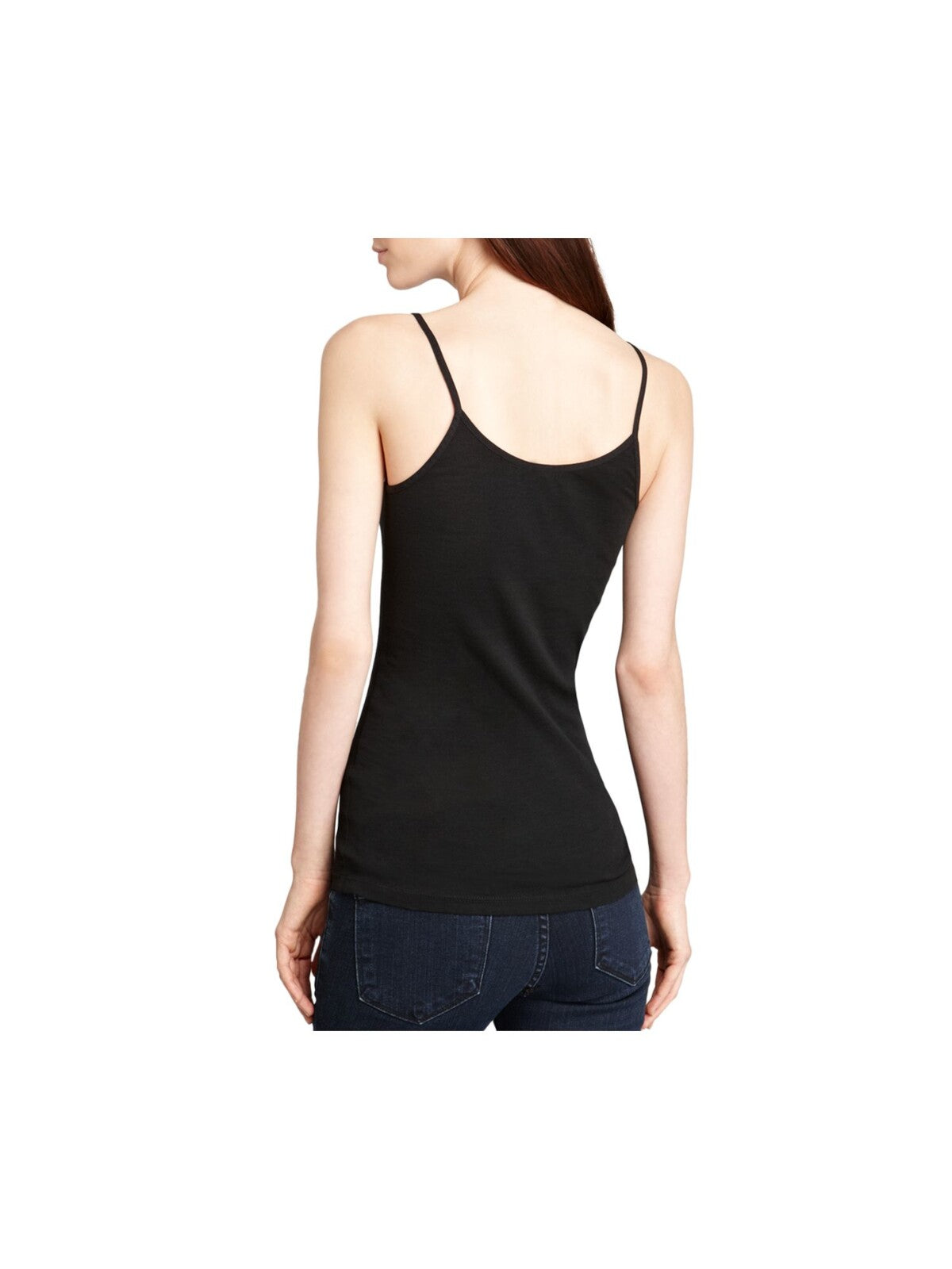 JOIE Womens Black Spaghetti Strap Scoop Neck Tank Top XXS