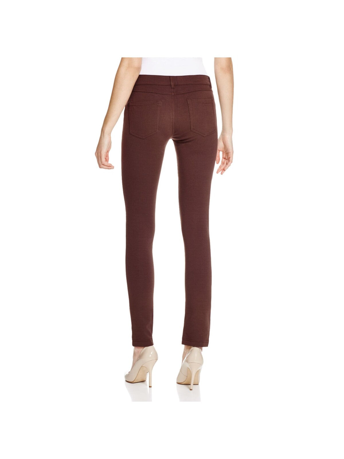 JW JASH WORLD Womens Stretch Zippered Pocketed Skinny Pants