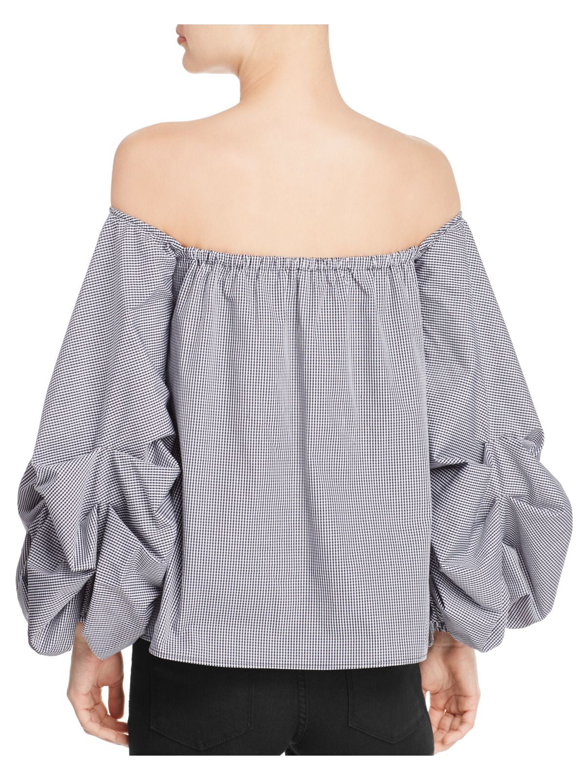 PETERSYN Womens Long Sleeve Off Shoulder Blouse