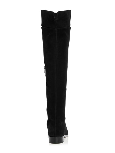 LA CANADIENNE Womens Black Padded Secret Almond Toe Zip-Up Boots Shoes 6.5 M