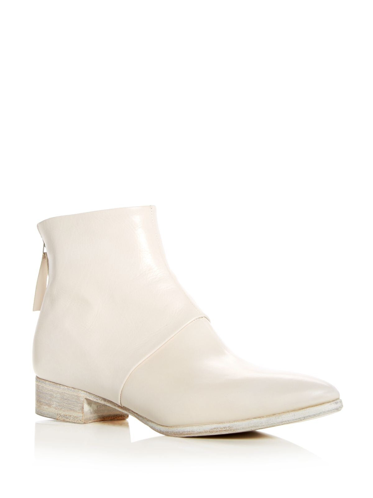 ALBERTO FERMANI Women's Ivory Bellina Comfort Bootie