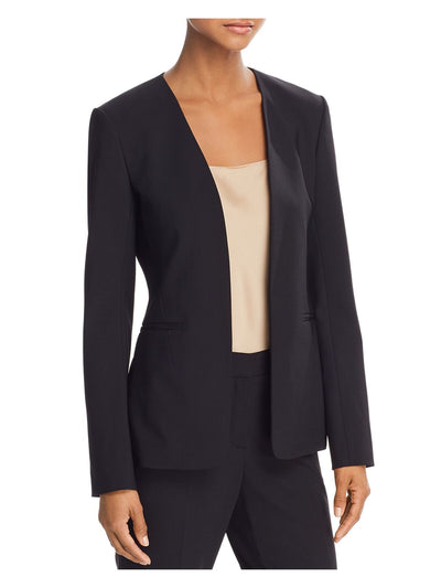 THEORY Womens Black Bolero Evening Jacket Size: 0