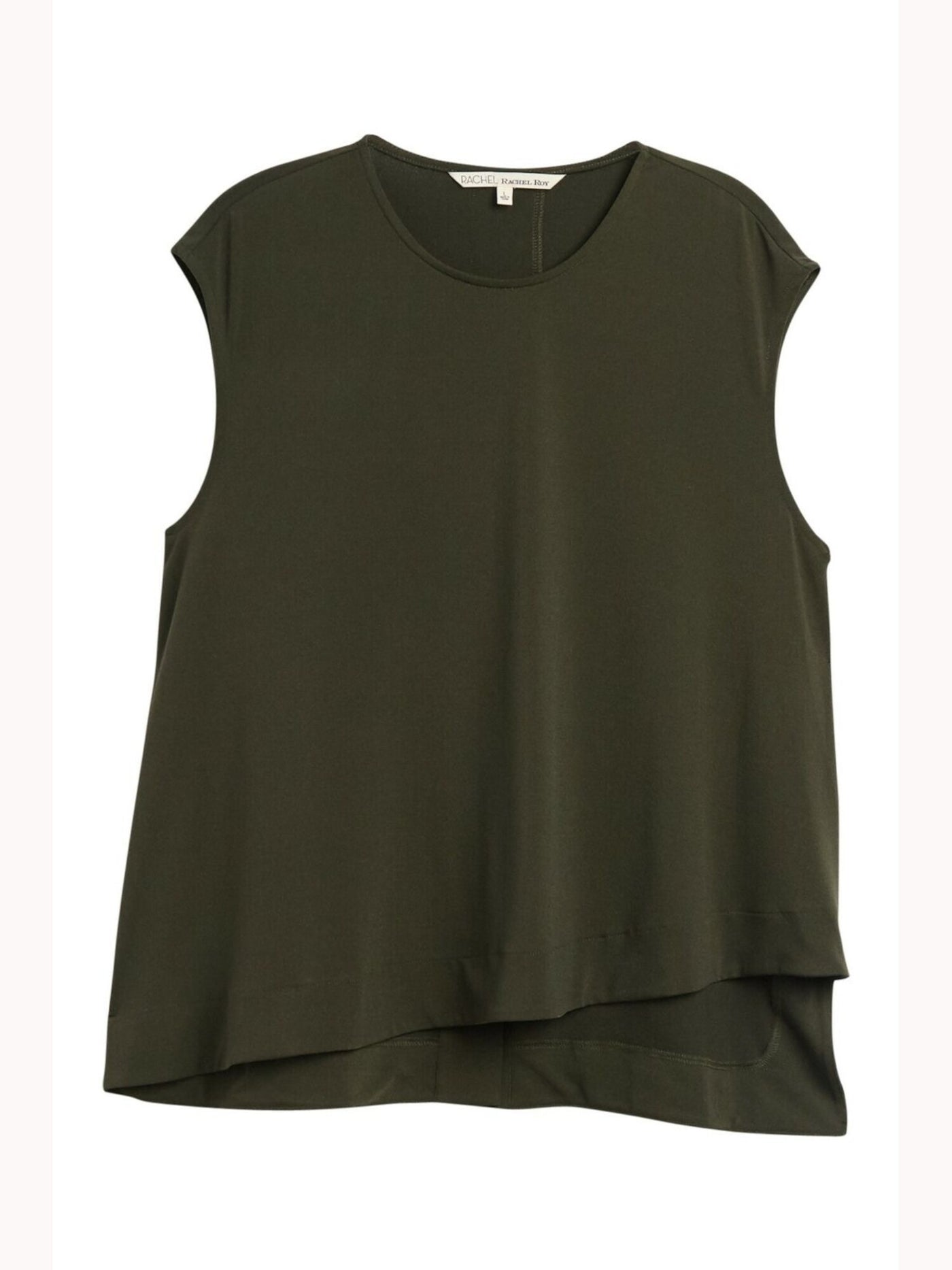 RACHEL ROY Womens Sleeveless Jewel Neck Top