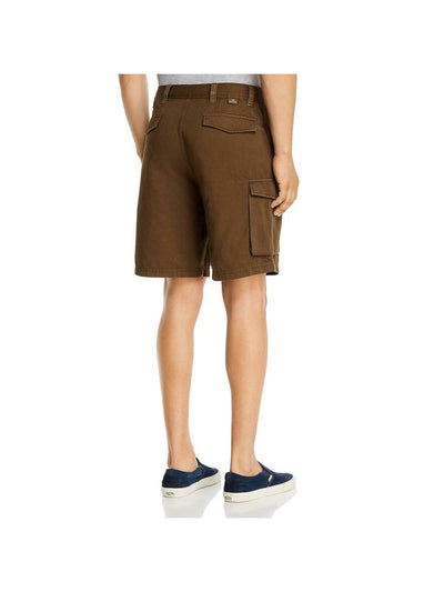 PAUL SMITH Mens Green Regular Fit Shorts 30R