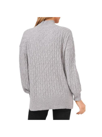 VINCE CAMUTO Womens Gray Knit Long Sleeve Turtle Neck Sweater XL