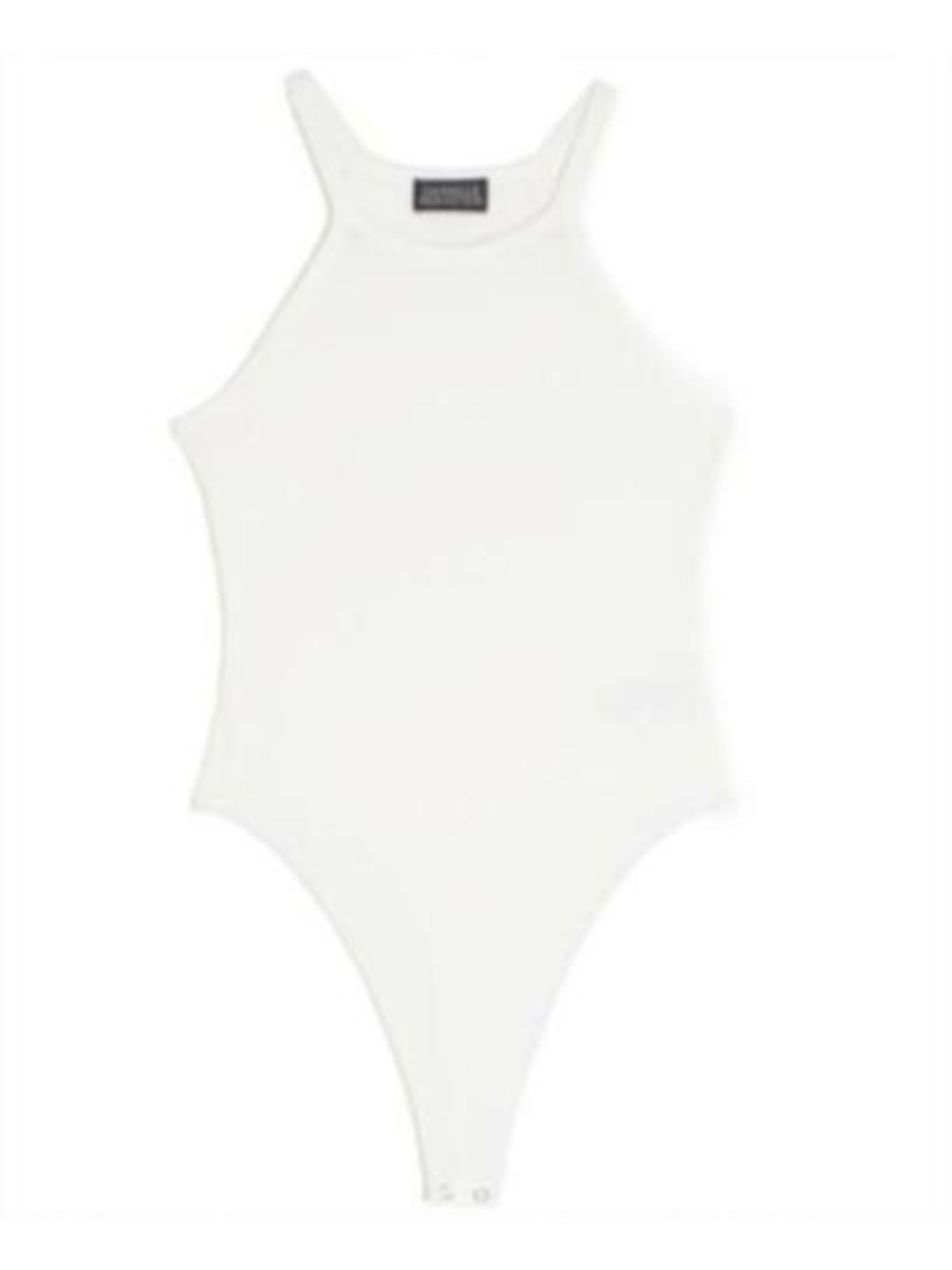 DANIELLE BERNSTEIN Womens White Snap Bottom Bodysuit XL