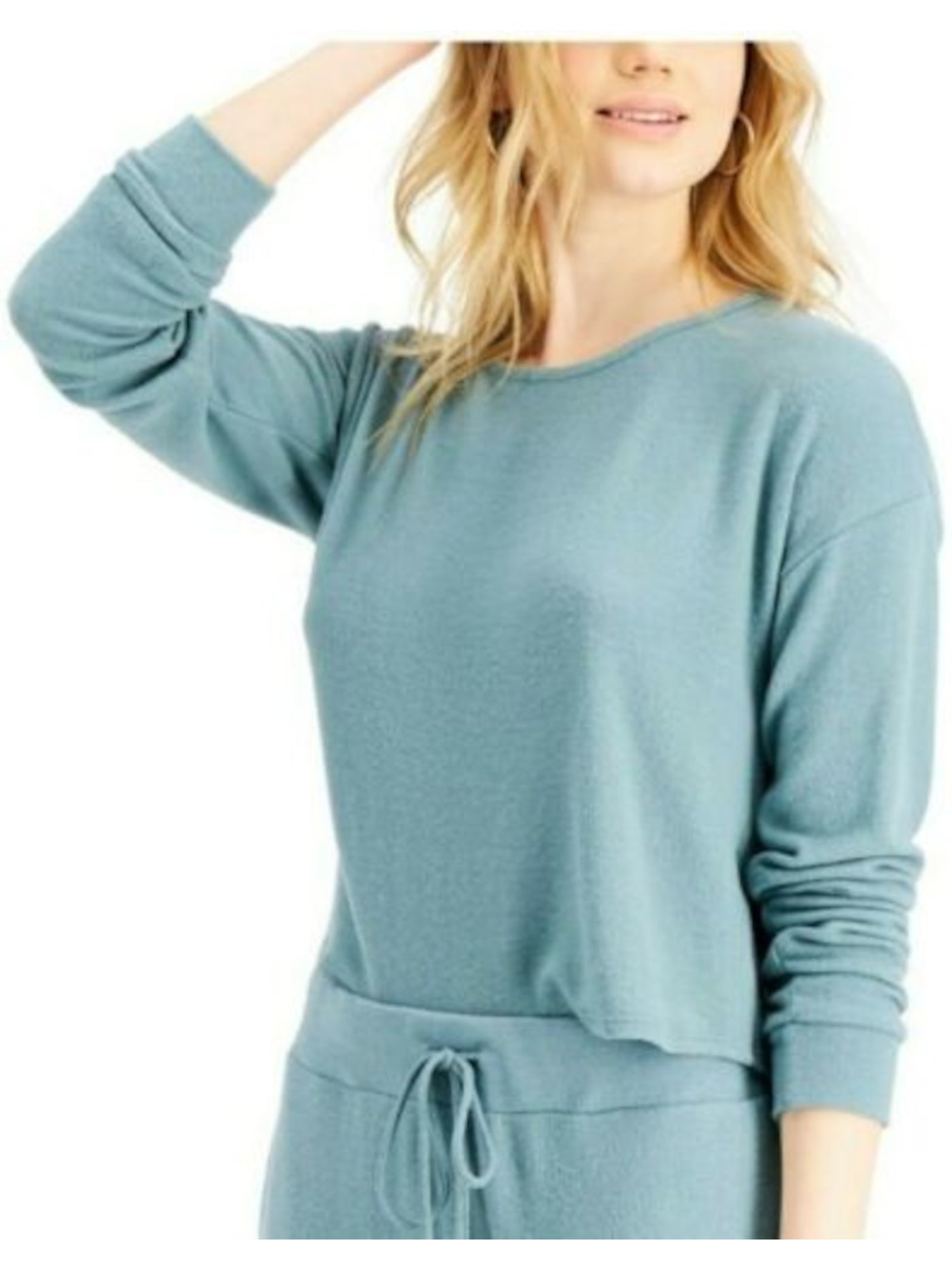 ALFANI Intimates Teal Ultra-Soft Knit Sleepwear Sleep Shirt Pajama Top XL