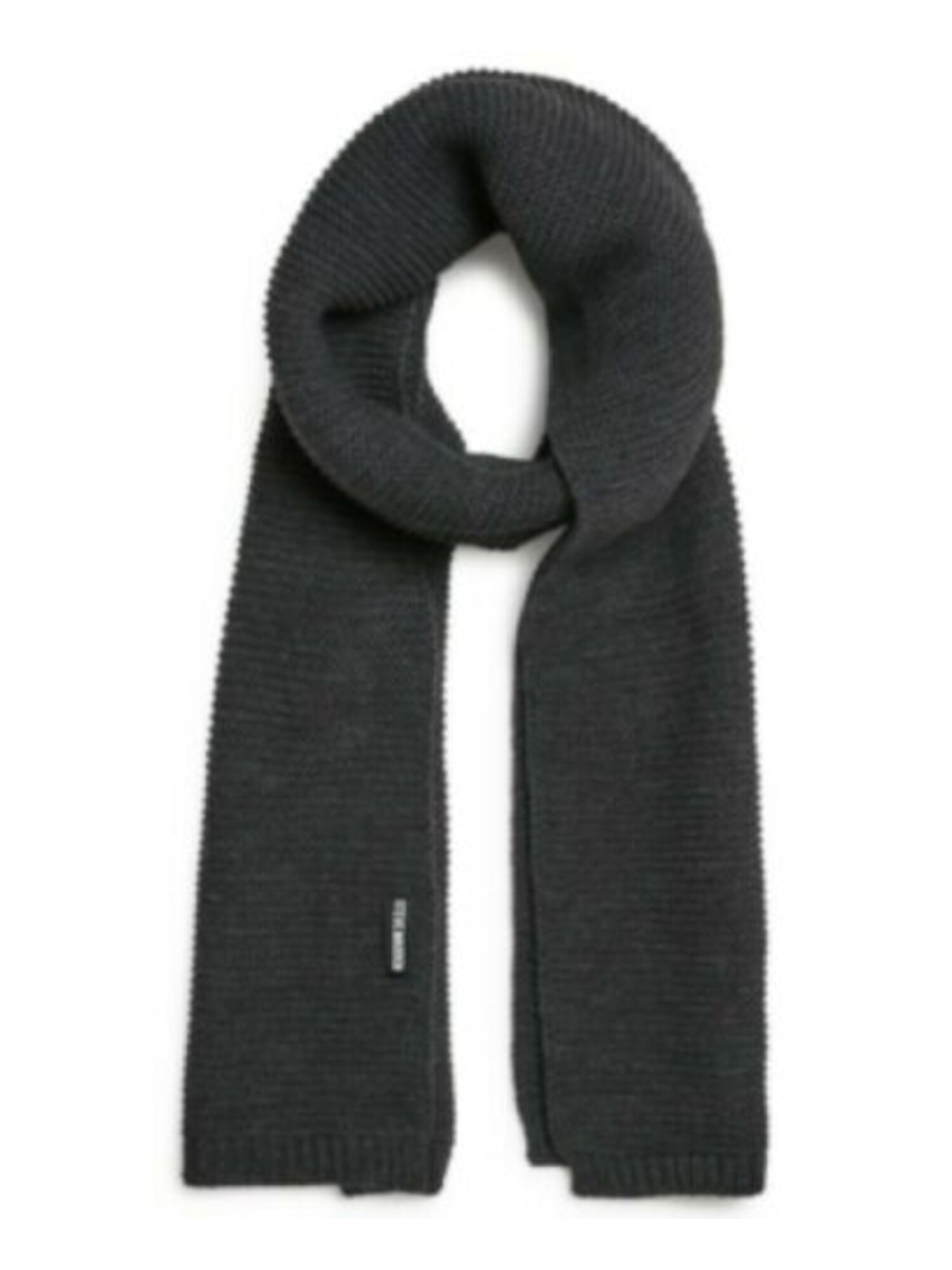 STEVE MADDEN Gray Acrylic Winter Scarf