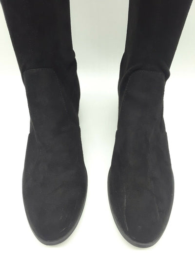 CHARLES Womens Black Round Toe Dress Boots Shoes 11