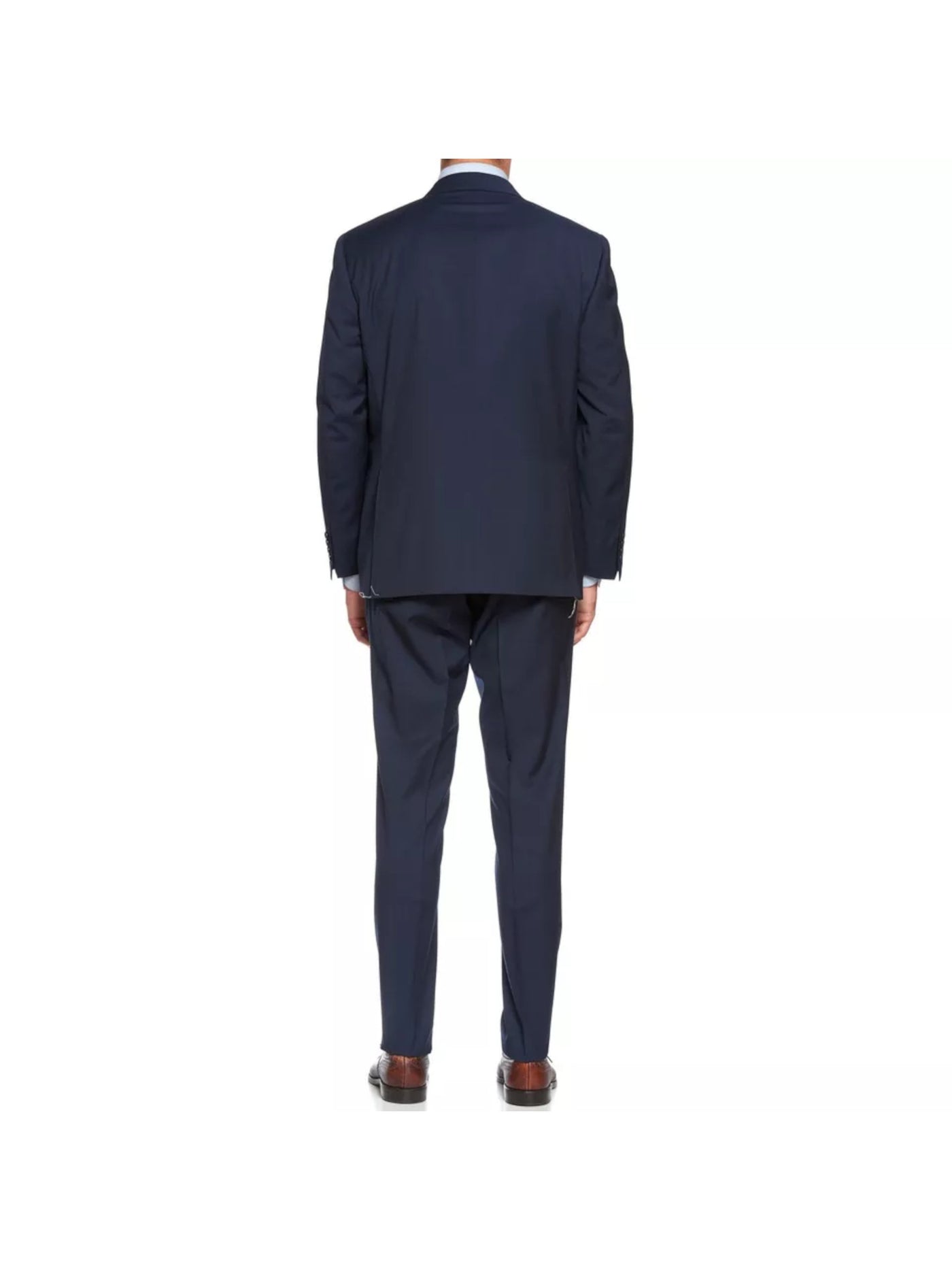 CANALI Mens Navy Classic Fit Suit 50C 34 WAIST