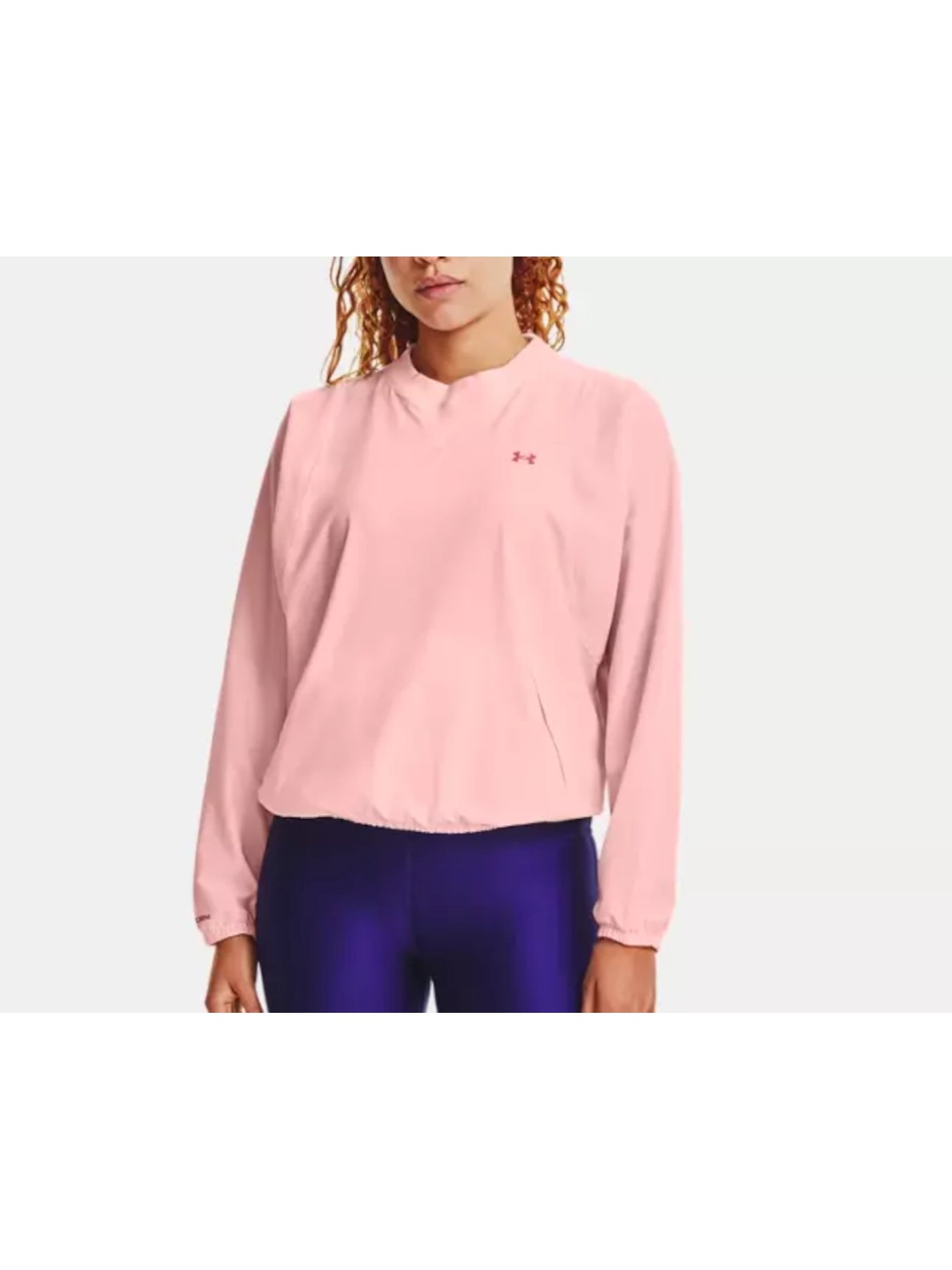 UNDER ARMOUR Womens Pink Sweatshirt S
