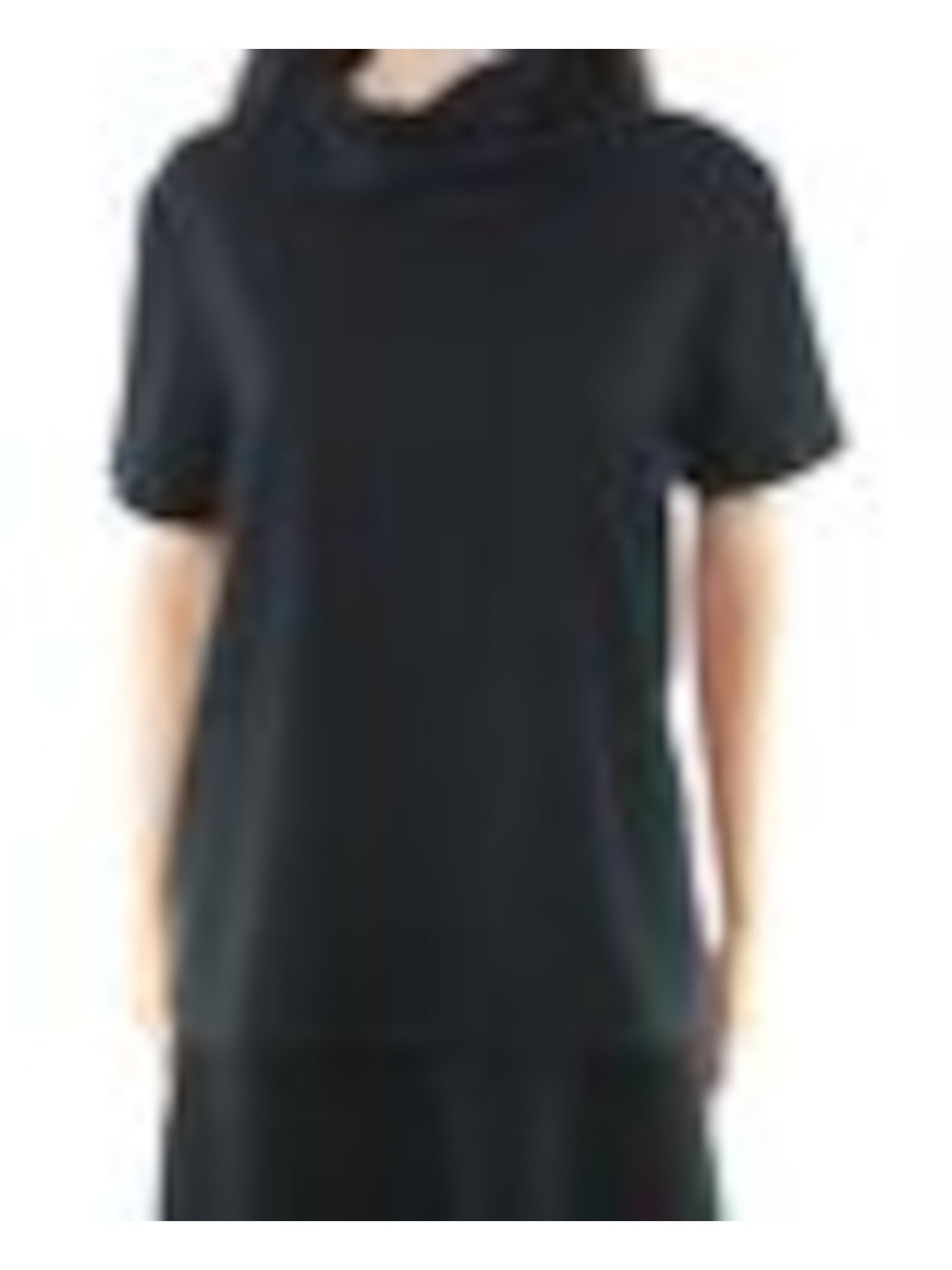 BAM BY BETSY & ADAM Womens Black Stretch Short Sleeve Top XL