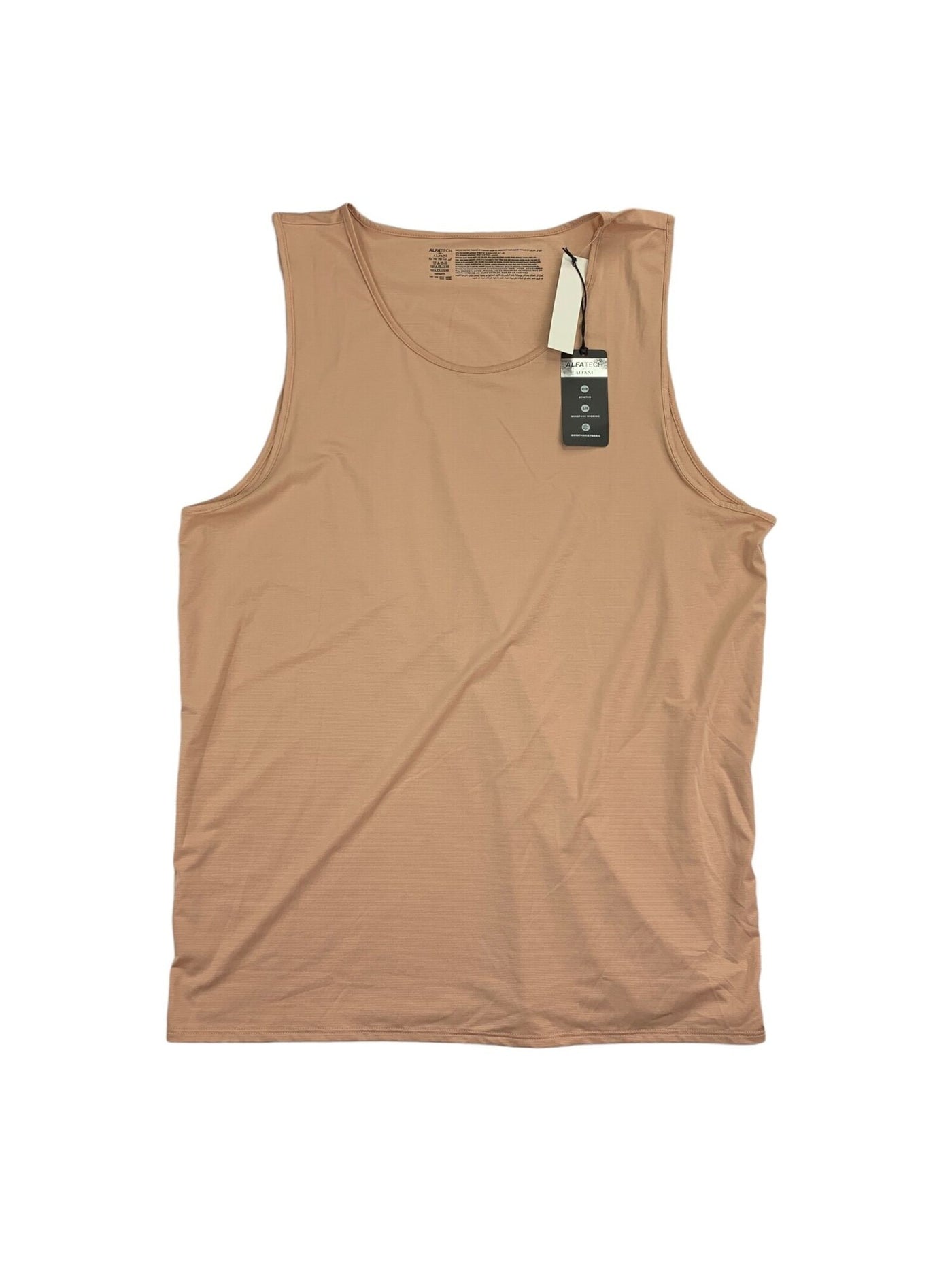 ALFATECH BY ALFANI Intimates Beige Undershirt Tank Base Layer Underwear M