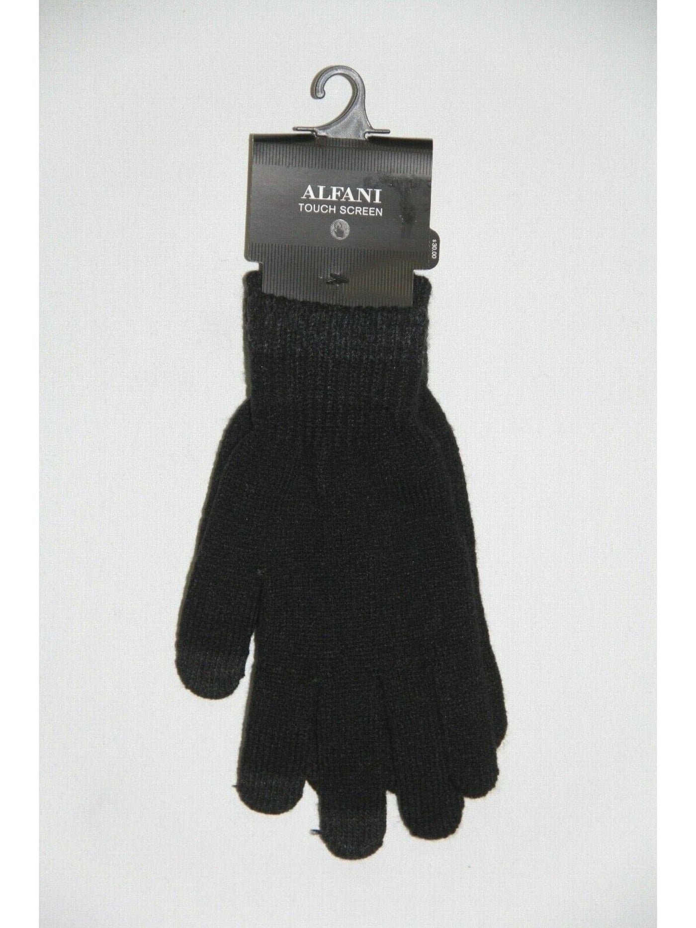 ALFANI Mens Gray Winter Cold Weather Gloves