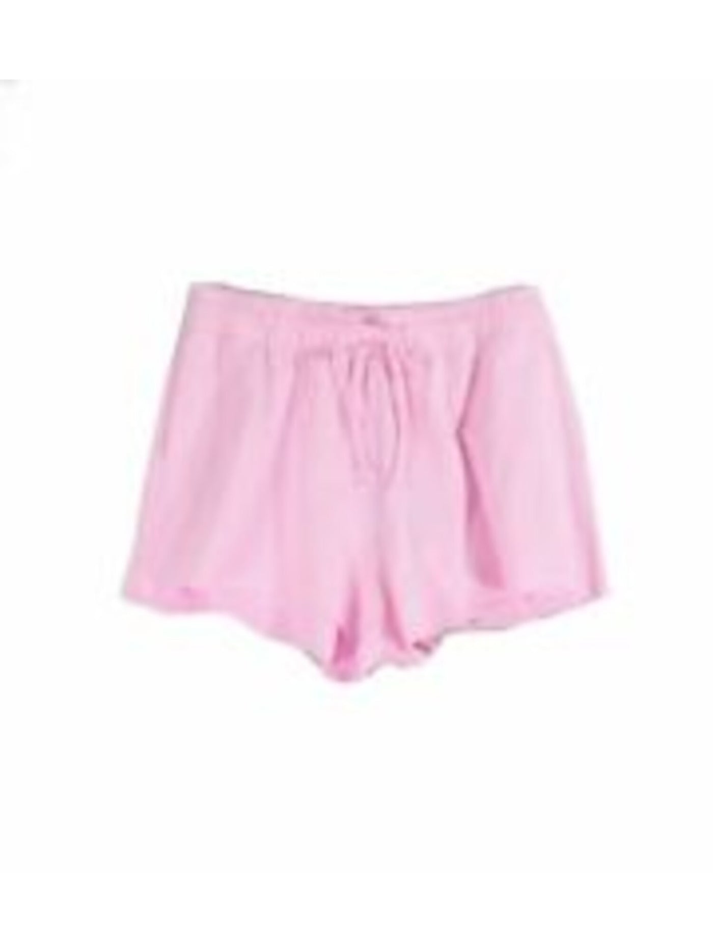 BAM BY BETSY & ADAM Womens Pink Stretch Tie Short Length Raw Hem, Pull-on Shorts S