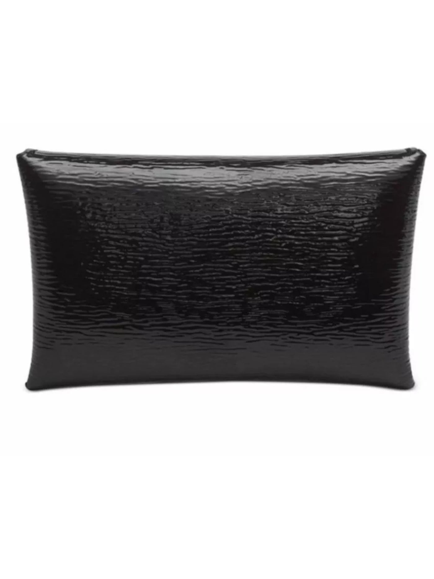 DKNY Black Leather Strapless Card Holder