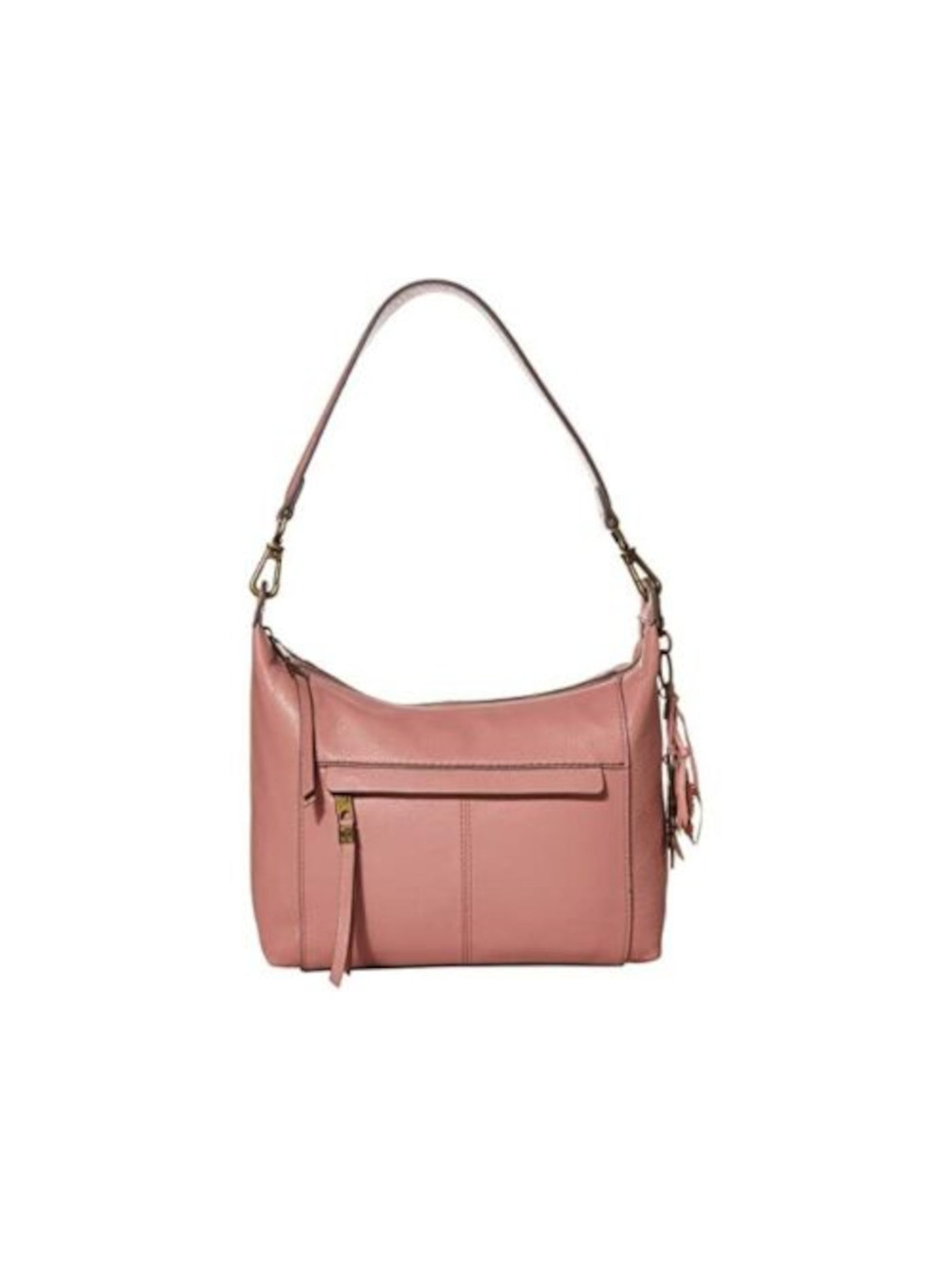 THE SAK Women's Pink Leather Single Strap Satchel Handbag