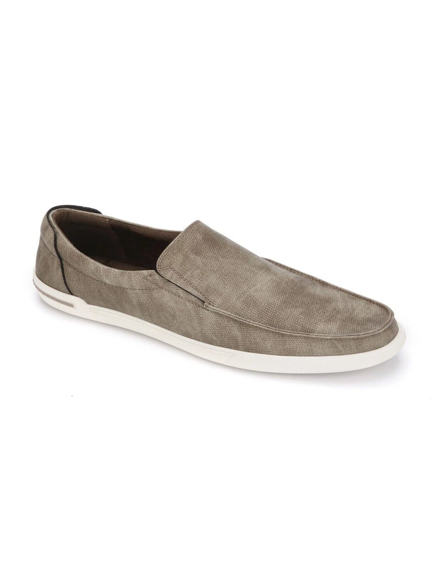 UNLISTED by KENNETH COLE Mens Gray Comfort Un-anchor Round Toe Slip On Boat Shoes 7 M