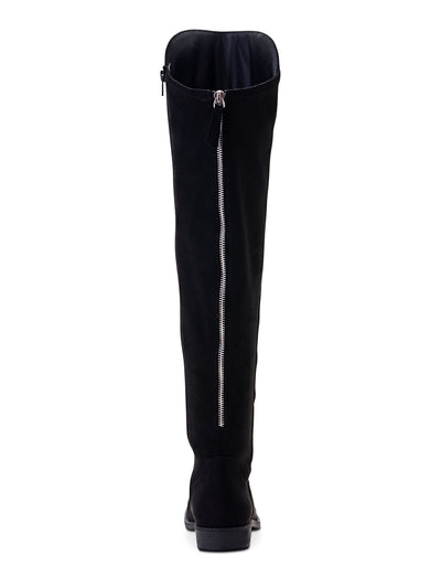 STYLE & COMPANY Womens Black A Line Dual Zippers Cushioned Hayley Round Toe Block Heel Zip-Up Boots Shoes 5 M