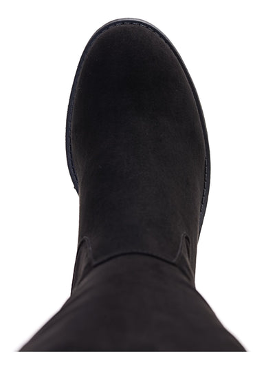 STYLE & COMPANY Womens Black A Line Dual Zippers Cushioned Hayley Round Toe Block Heel Zip-Up Boots Shoes 5 M