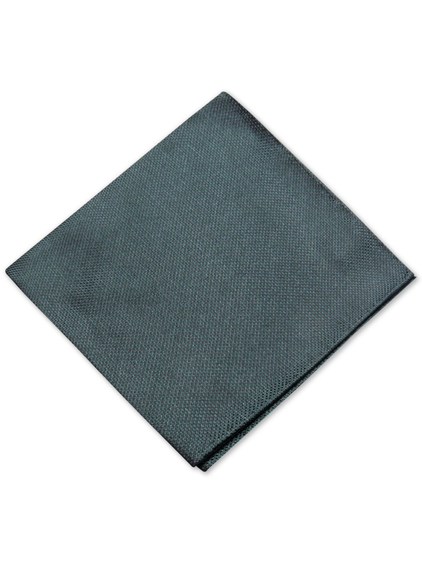 RYAN SEACREST DISTINCTION Mens Teal Solid Textured Pocket Square