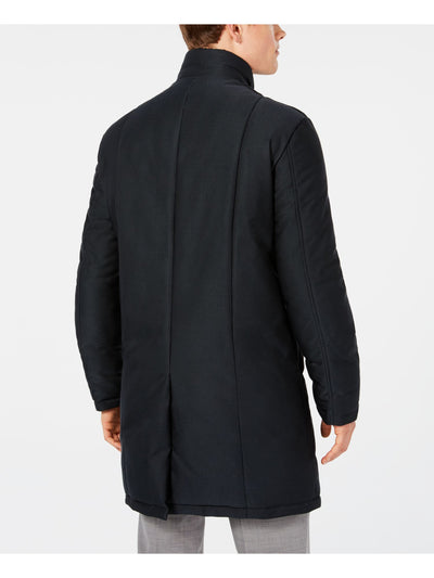 DKNY Mens Dewitt Navy Puffer Coat 42S